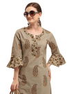 MOSKY KURTI PLAZZO Latest Fancy Designer Ethnic Regular Wear Cotton Printed Kurti And Palzzo Collection